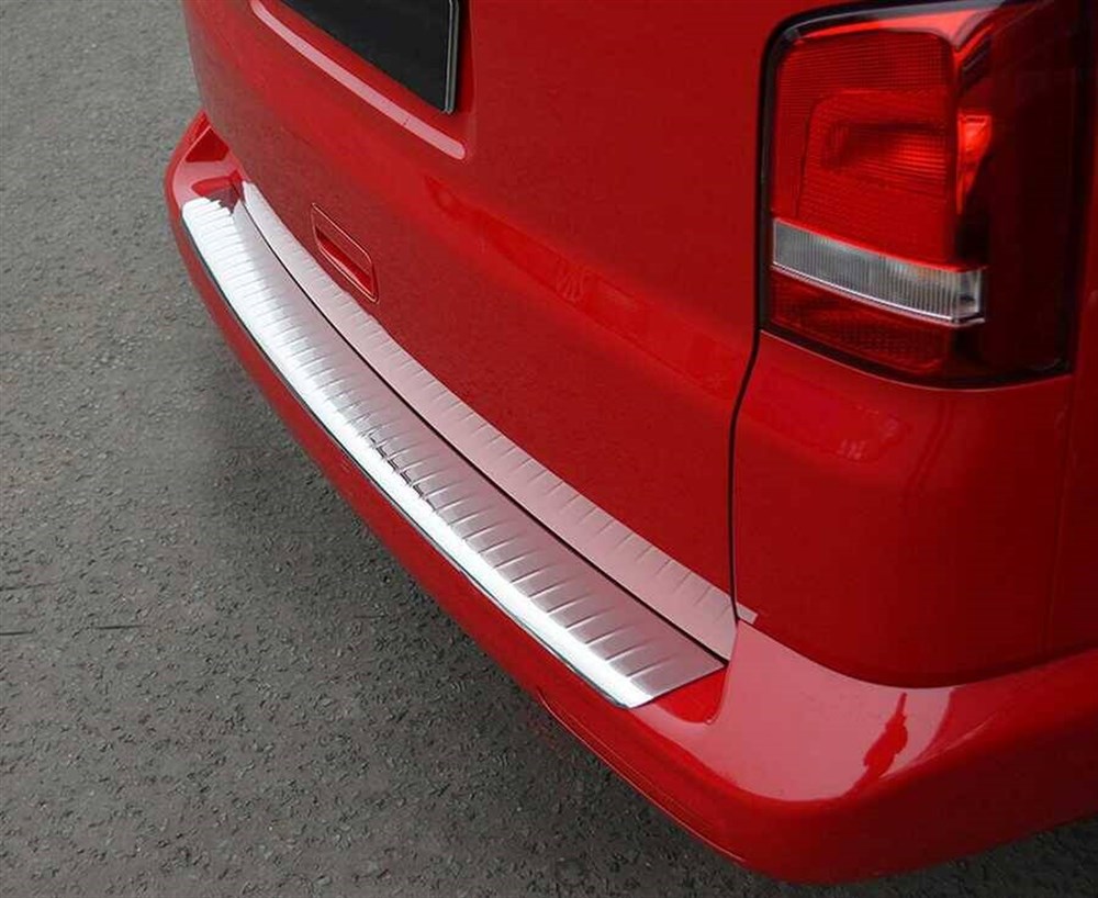 VW T5 Caravelle Krom Arka Tampon Eşiği (Taşlı) 2003-2014 Arası