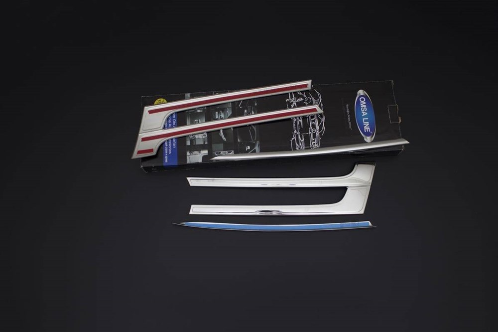 VW T5 Caravelle Krom Ön Panjur 4 Parça 2010-2014 Arası