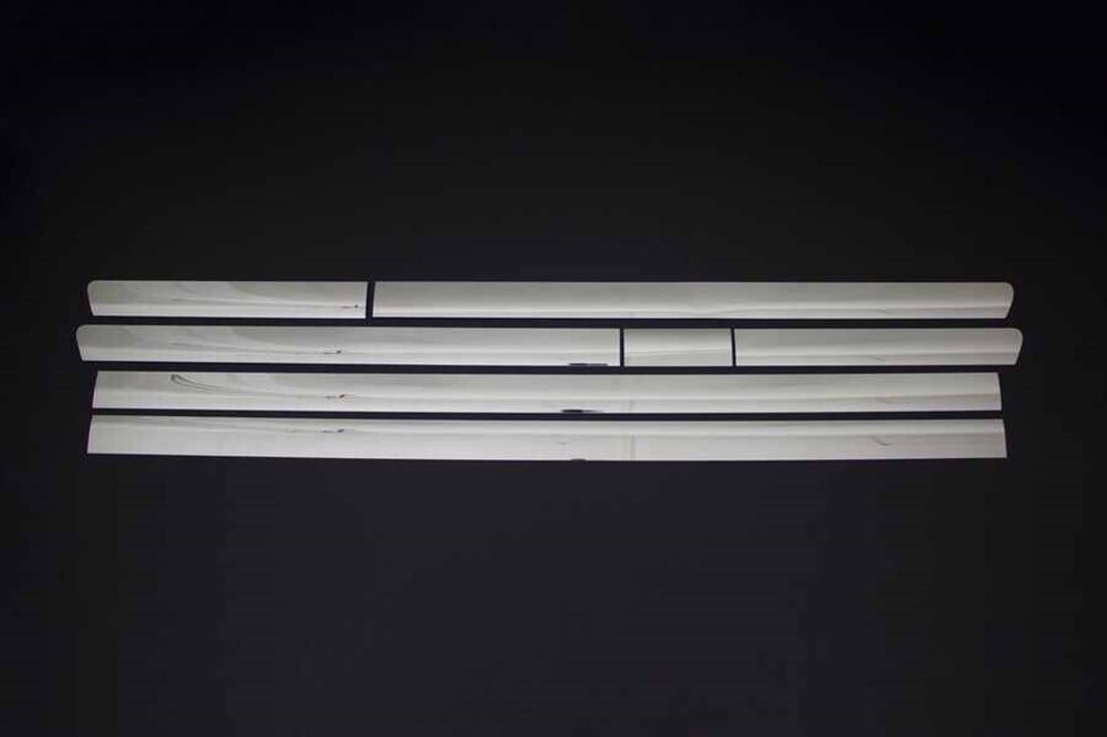 VW T5 Caravelle Krom Yan Kapı Çıtası 7 Parça (Uzun Şasi) 2003 ve Sonrası