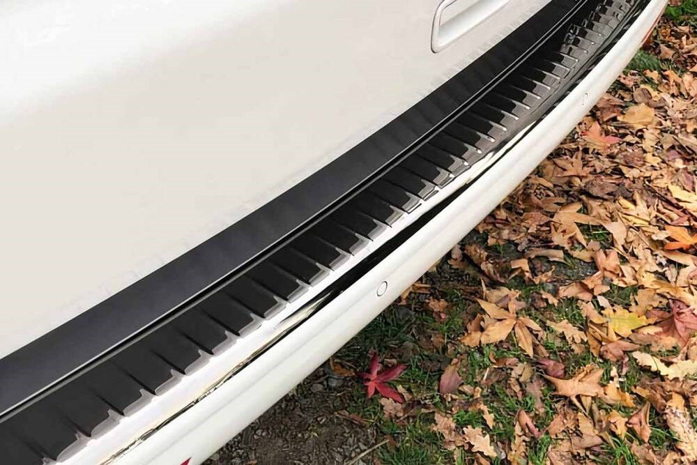 VW T5 Caravelle Siyah Krom Arka Tampon Eşiği 2003-2014 Arası