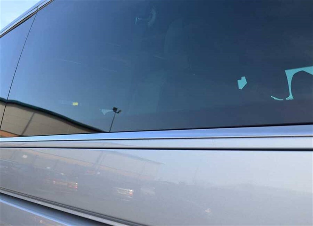 VW T5 Multivan Krom Cam Çerçevesi 14 Parça Tek Sürgülü (Uzun Şasi)  2010 ve Sonrası