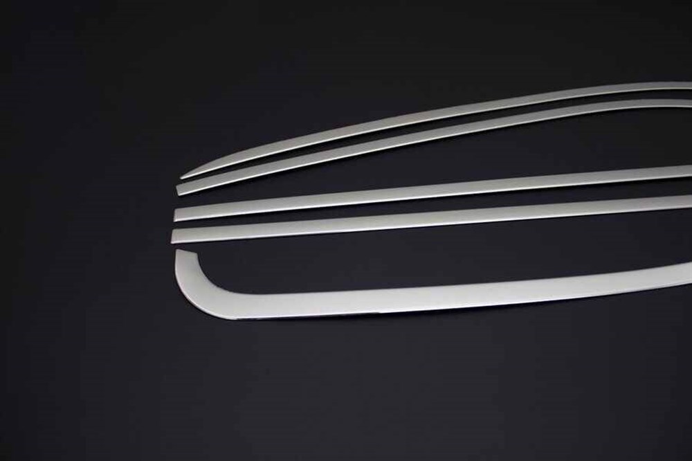 VW T5 Multivan Krom Cam Çerçevesi 14 Parça Tek Sürgülü (Uzun Şasi)  2003 ve Sonrası