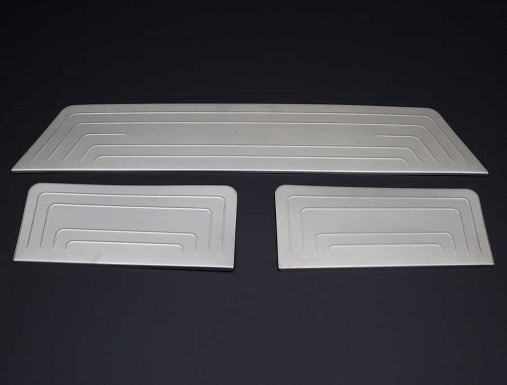 VW T5 Multivan Krom Kapı Eşiği 3 Parça (Taşlı) 2003 ve Sonrası