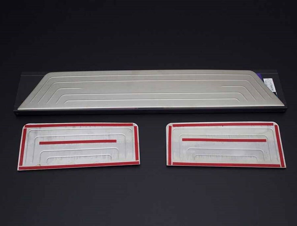 VW T5 Multivan Krom Kapı Eşiği 3 Parça (Taşlı) 2003 ve Sonrası