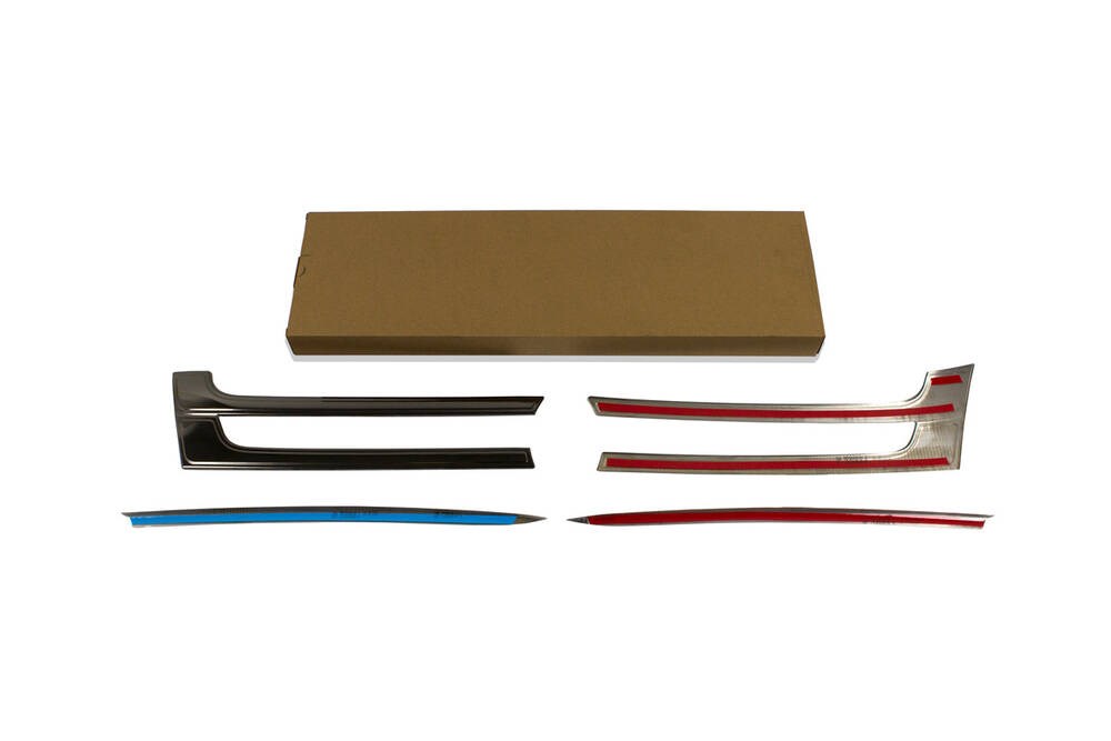 VW T5 Transporter Siyah Krom Ön Panjur 4 Parça 2010-2014 Arası