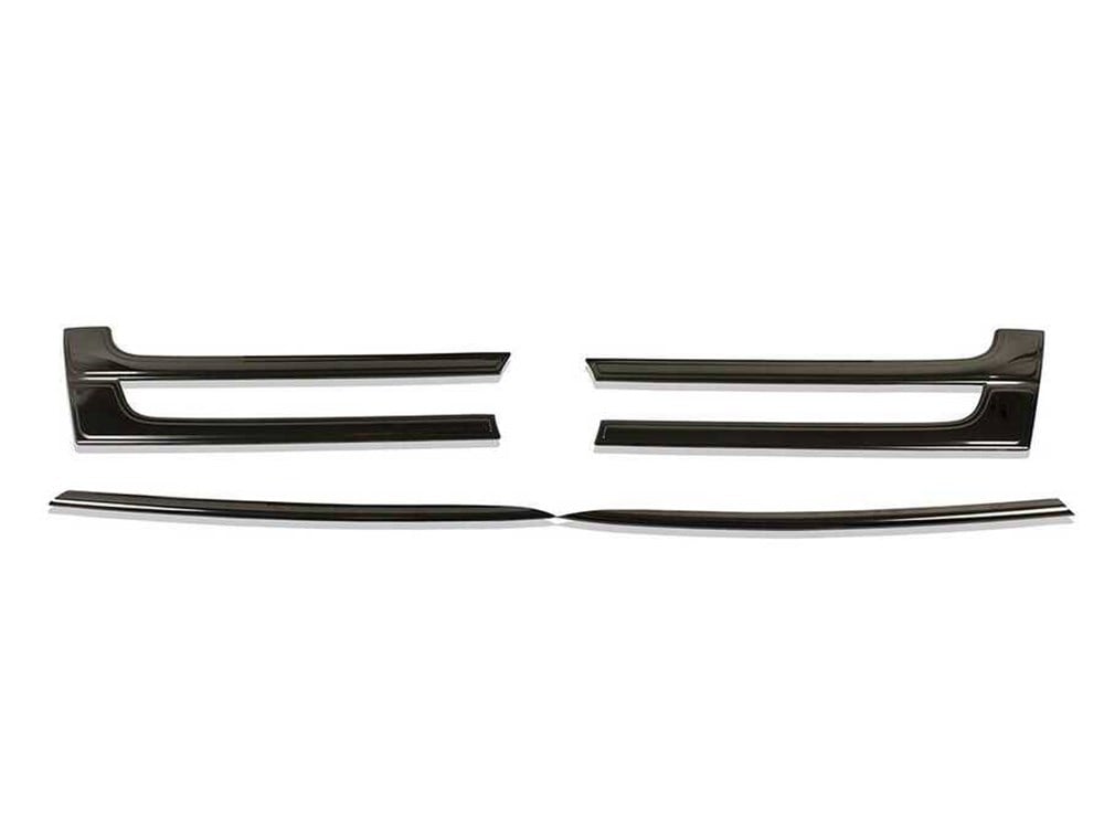 VW T5 Transporter Siyah Krom Ön Panjur 4 Parça 2010-2014 Arası