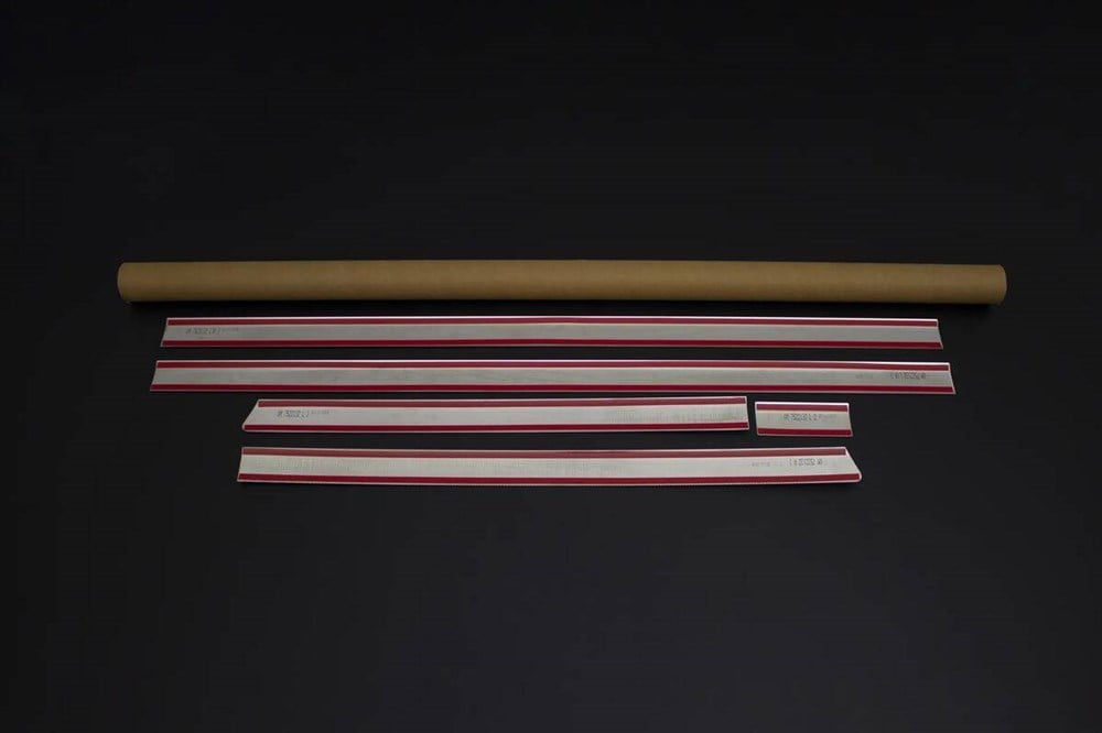 VW T6 Caravelle Krom Yan Kapı Çıtası 5 Parça Çift Sürgü Kısa Şase 2015 ve Sonrası