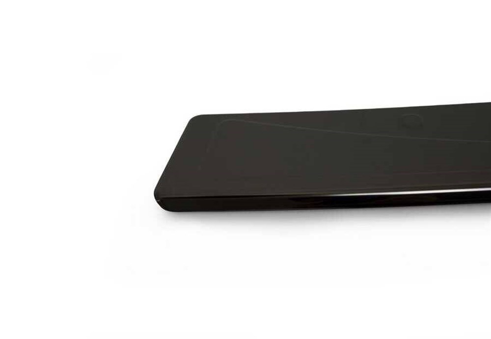 VW T6 Transporter Siyah Krom Arka Tampon Eşiği Tek Kapılı 2015 ve Sonrası