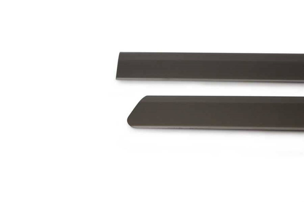 VW T6 Transporter Siyah Krom Yan Kapı Çıtası Tek Sürgü 5 Parça Uzun Şase 2015 ve Sonrası