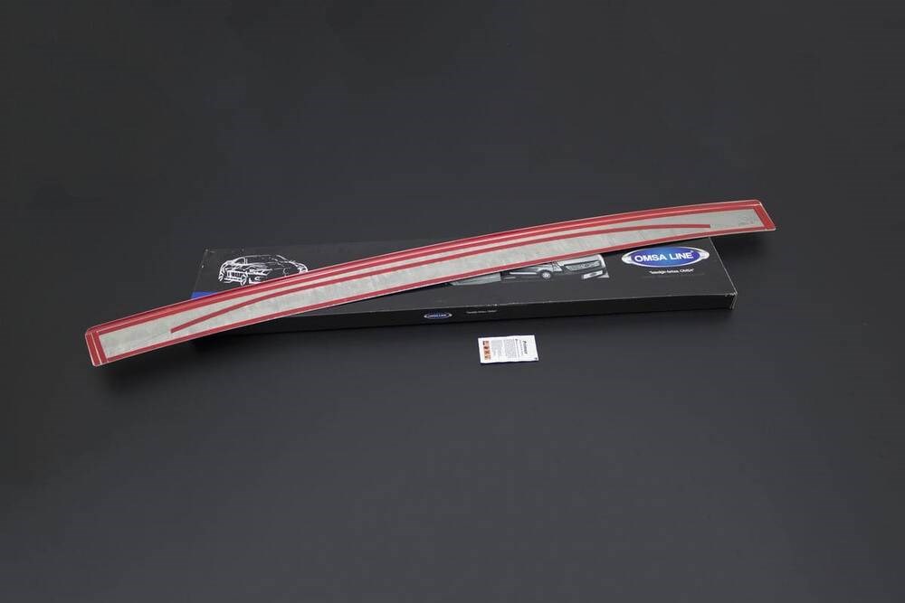 VW T6.1 Caravelle Krom Arka Tampon Eşiği Tek Kapılı Taşlı 2020 ve Sonrası