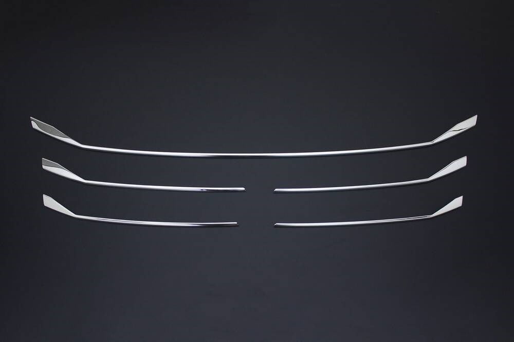 VW T6.1 Caravelle Krom Ön Panjur Alt Çıtası 5 Parça 2020 ve Sonrası