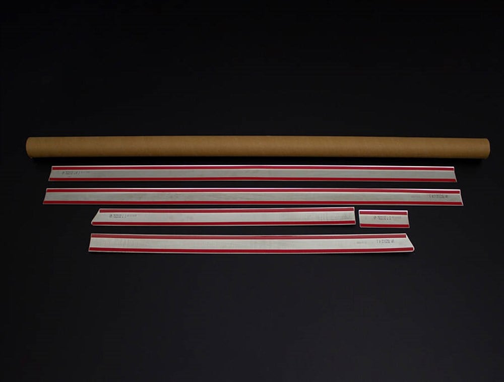 VW T6.1 Caravelle Krom Yan Kapı Çıtası 7 Parça Uzun Şase 2020 ve Sonrası