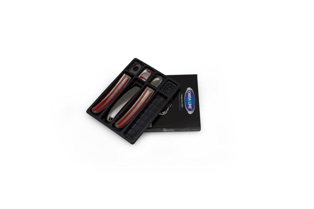 VW T6.1 Caravelle Siyah Krom Deco Kapı Kolu 3 Kapı 2020 ve Sonrası