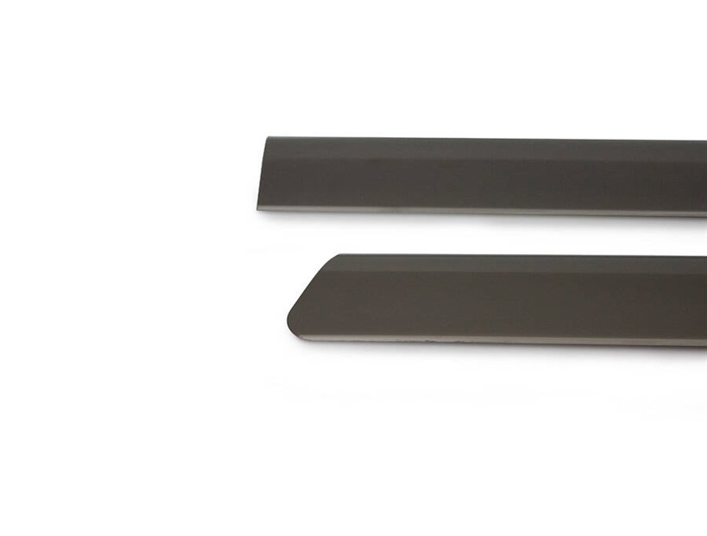 VW T6.1 Caravelle Siyah Krom Yan Kapı Çıtası Tek Sürgü 5 Parça Uzun Şase 2020 ve Sonrası