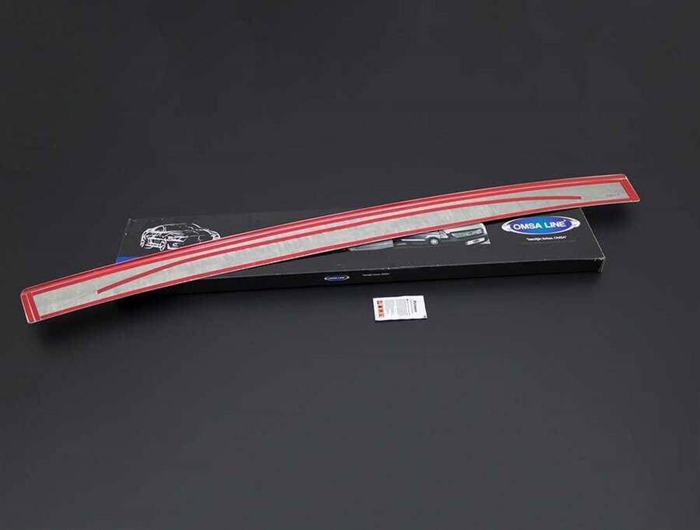 VW T6.1 Transporter Krom Arka Tampon Eşiği Çift Kapı (Taşlı) 2020 ve Sonrası