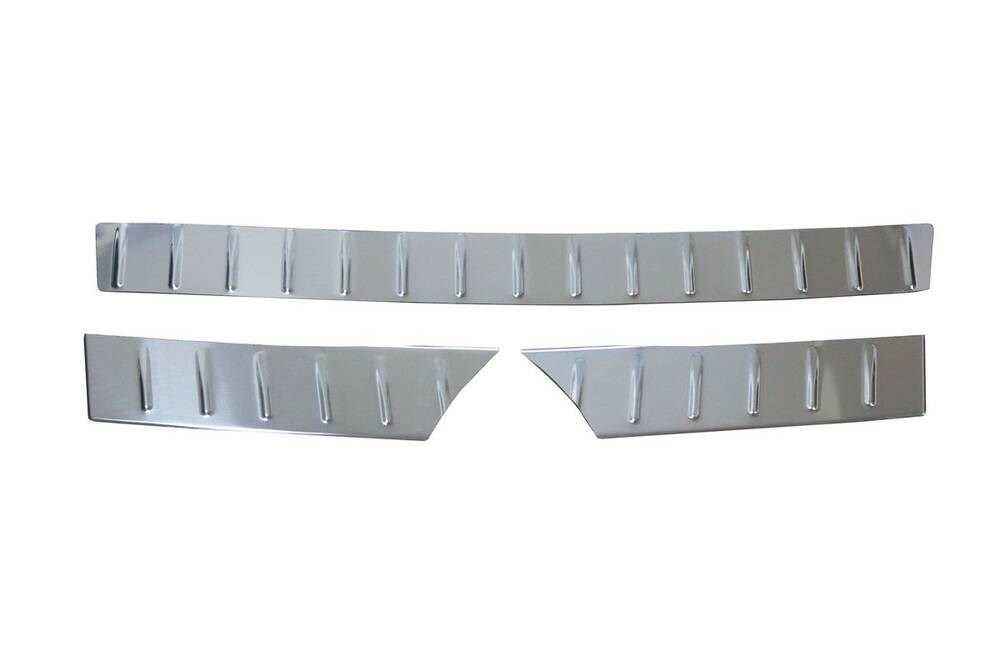 VW Tiguan Krom Arka Tampon Eşiği 3 Parça Taşlı 2007-2015 Arası