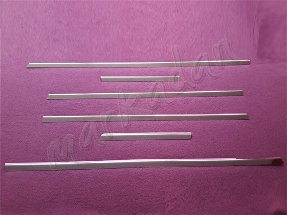 WOC Chrome Audi 3 HB Cam Çıtası 2005-2012 6 Parça Paslanmaz Çelik