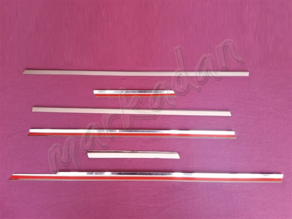 WOC Chrome Audi 3 HB Cam Çıtası 2005-2012 6 Parça Paslanmaz Çelik