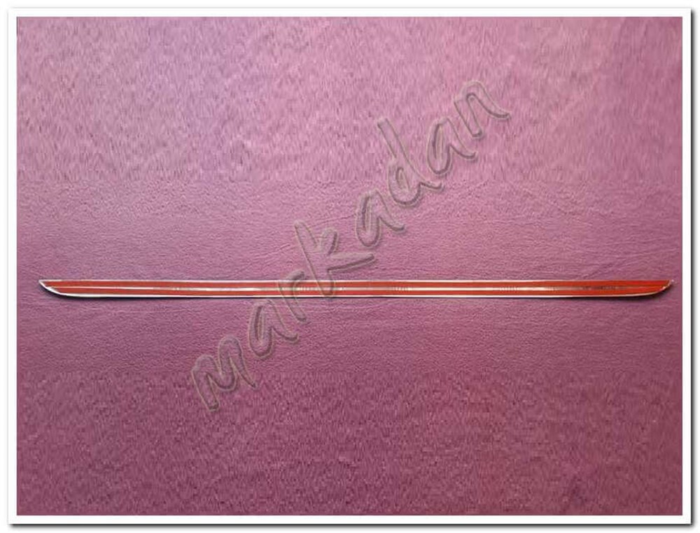 WOC Chrome Bmw 1 F20 Krom Bagaj Alt Çıta 2015-2019 Paslanmaz Çelik