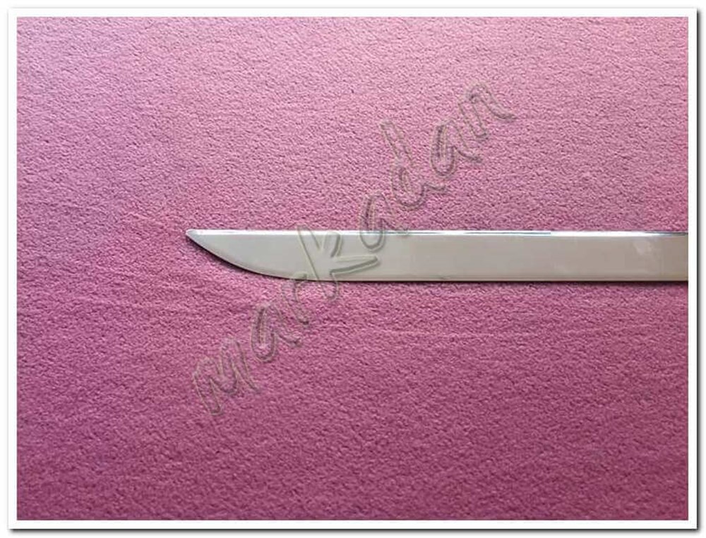 WOC Chrome Bmw 1 F20 Krom Bagaj Alt Çıta 2015-2019 Paslanmaz Çelik