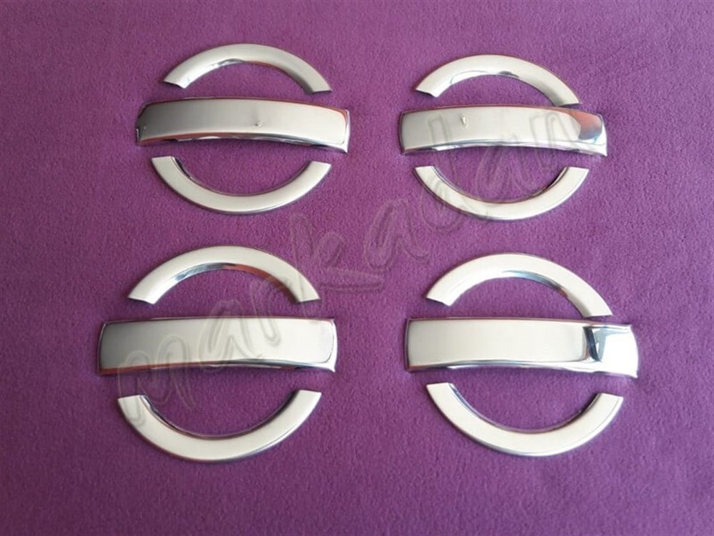 WOC Chrome Fiat Doblo Kapı Kolu 2000-2012 4 Kapı Paslanmaz Çelik