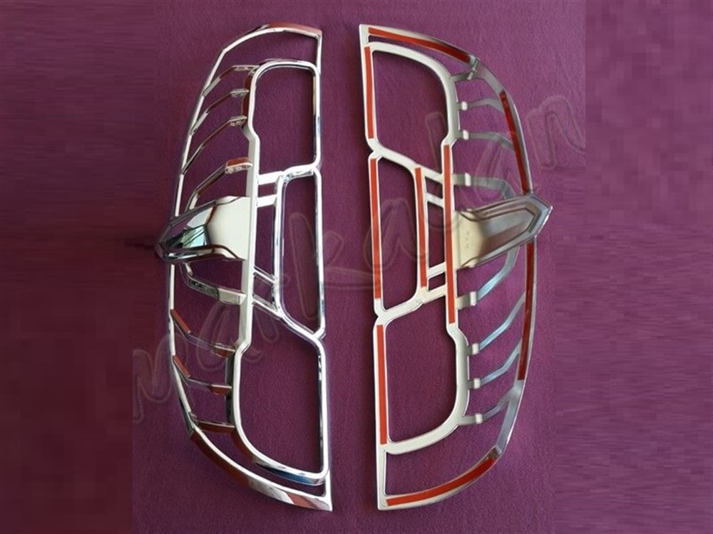 WOC Chrome Fiat Doblo Stop Çerçevesi 2015 Sonrası 2 Parça Abs Krom