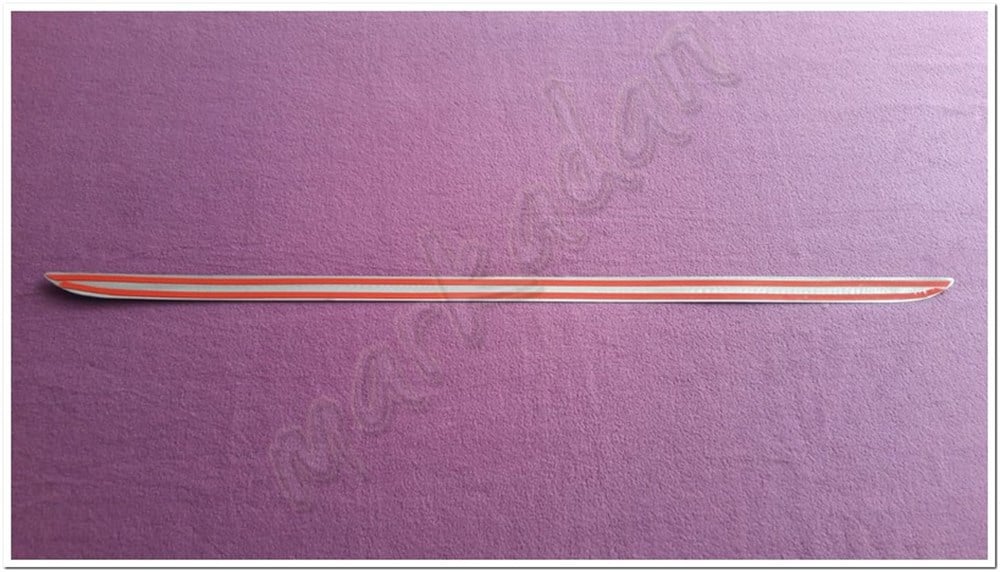 WOC Chrome Fiat Egea Sedan Krom Bagaj Alt Çıta 2015 Sonrası Paslanmaz Çelik