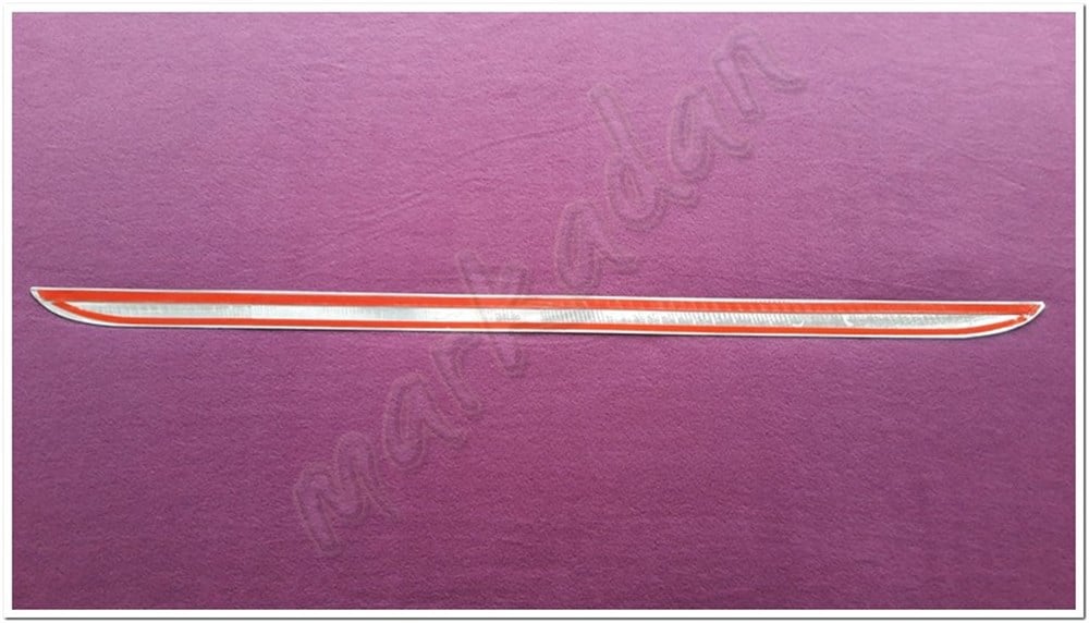 WOC Chrome Fiat Linea Krom Bagaj Alt Çıta 2006-2018 Paslanmaz Çelik