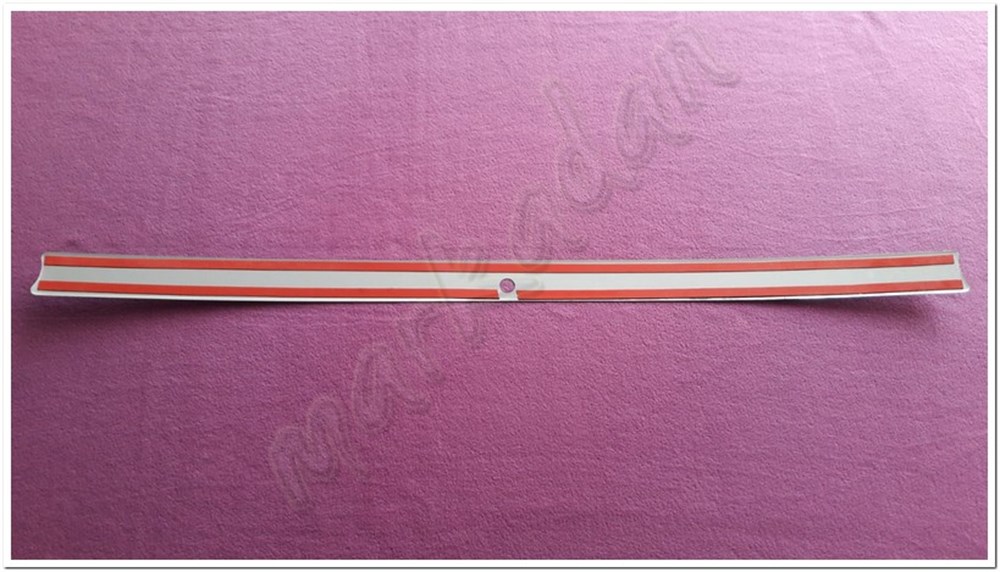 WOC Chrome Fiat Linea Krom Bagaj Çıtası 2006-2018 Delikli Paslanmaz Çelik