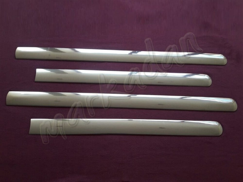 WOC Chrome Ford Connect Uzun Şasi Yan Kapı Çıtası 2002-2014 4 Parça Paslanmaz Çelik