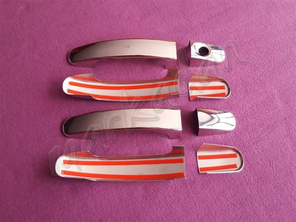 WOC Chrome Ford Focus Sedan Kapı Kolu 2005-2011 4 Kapı Paslanmaz Çelik