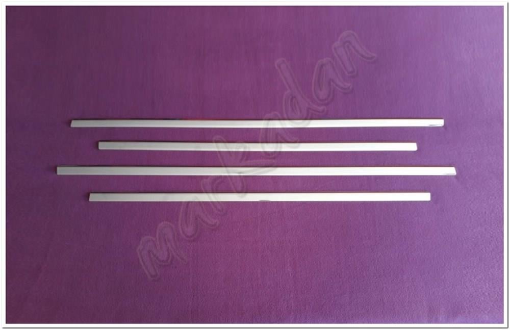 WOC Chrome Ford Focus Sedan Krom Cam Çıtası 2005-2011 4 Parça Paslanmaz Çelik