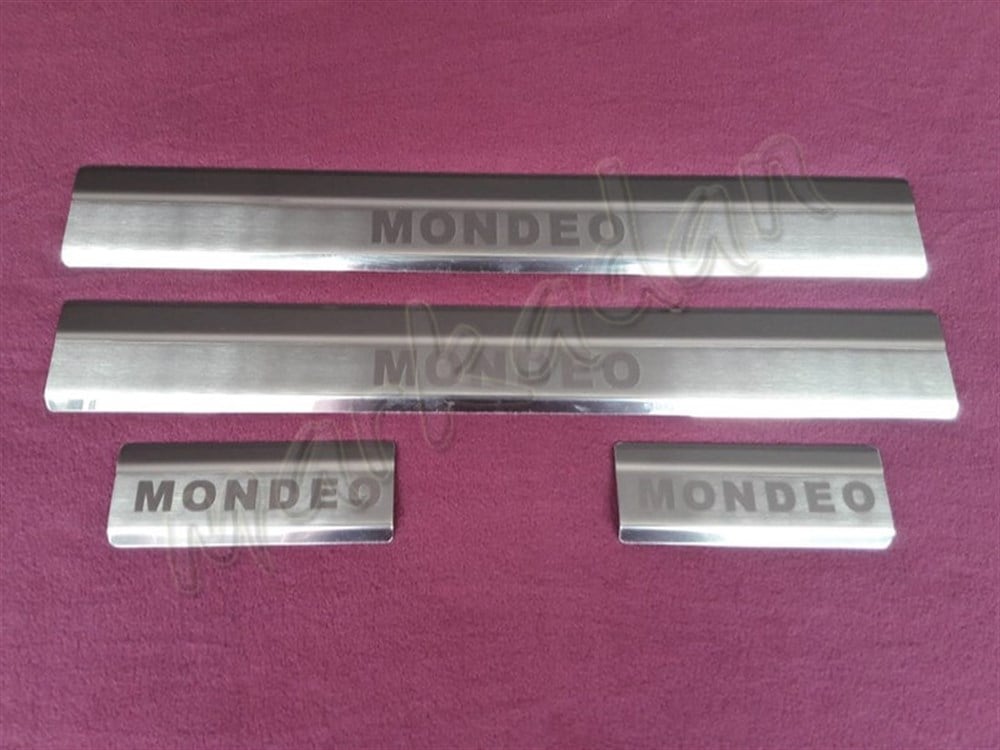 WOC Chrome Ford Mondeo Kapı Eşiği 2008-2015 4 Parça Paslanmaz Çelik