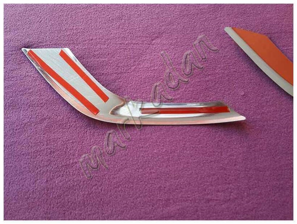 WOC Chrome Ford Tourneo Courier Krom Sis Farı Çerçevesi 2018 Sonrası 2 Parça Paslanmaz Çelik