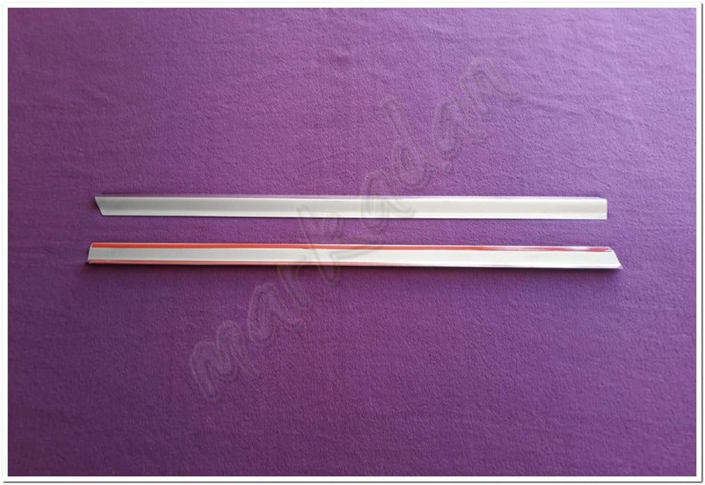 WOC Chrome Mercedes Vito Krom Cam Çıtası 1996-2003 2 Parça Paslanmaz Çelik