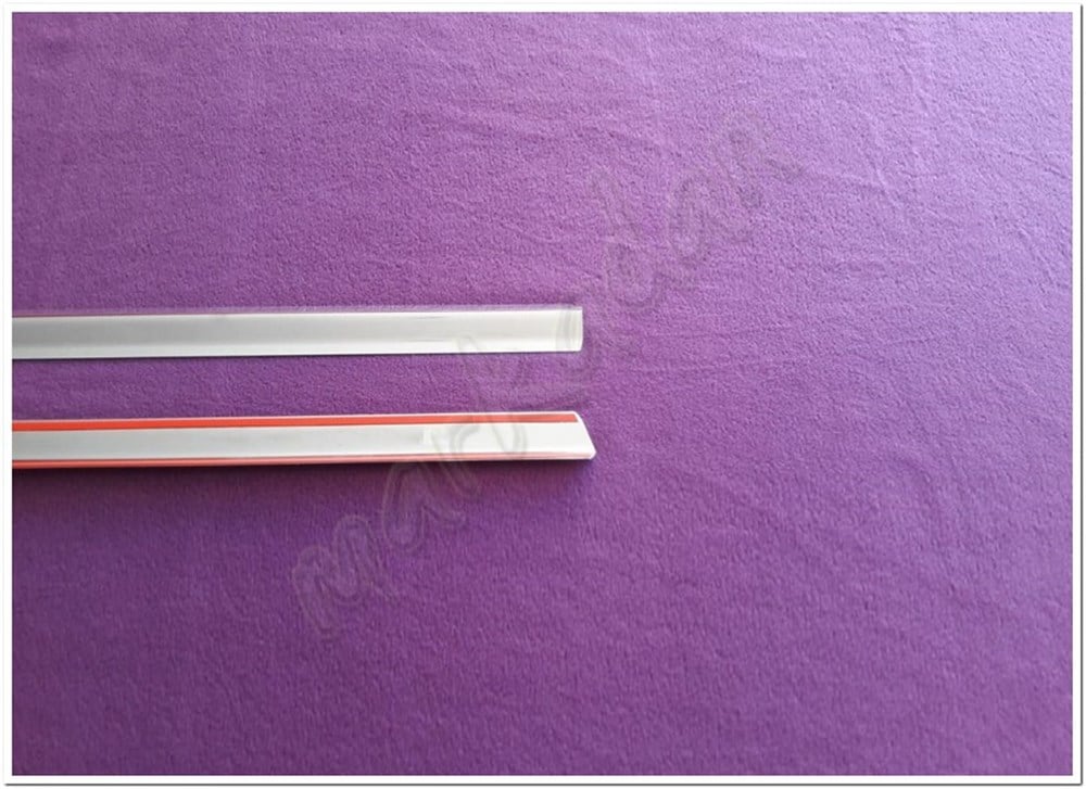 WOC Chrome Mercedes Vito Krom Cam Çıtası 1996-2003 2 Parça Paslanmaz Çelik