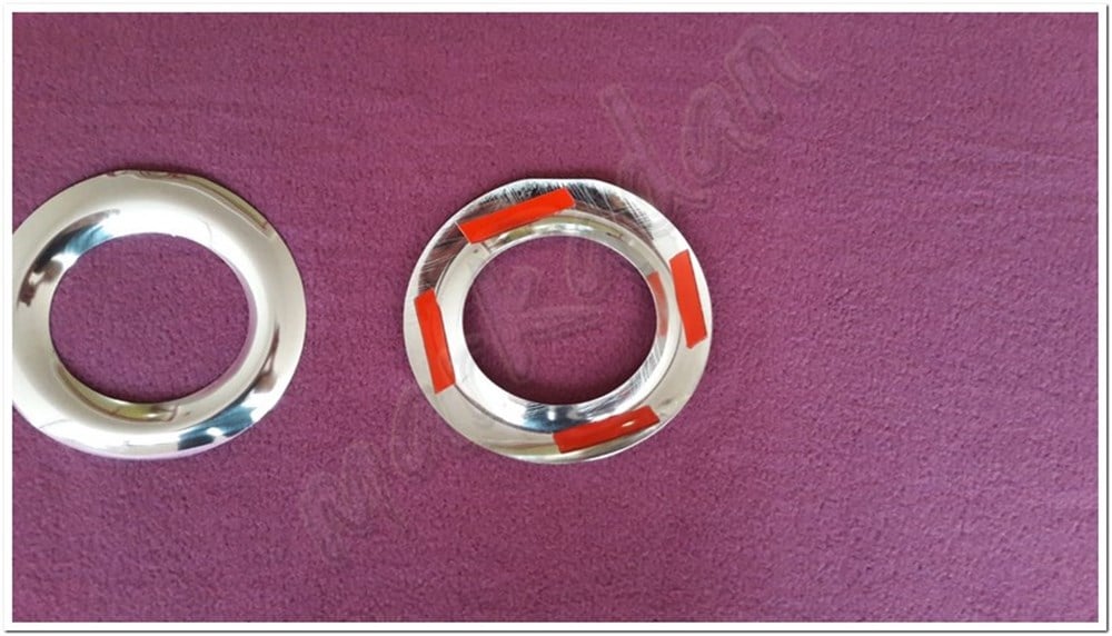 WOC Chrome Mercedes Vito W447 Krom Sis Farı Çerçevesi 2014 Sonrası 2 Parça Paslanmaz Çelik