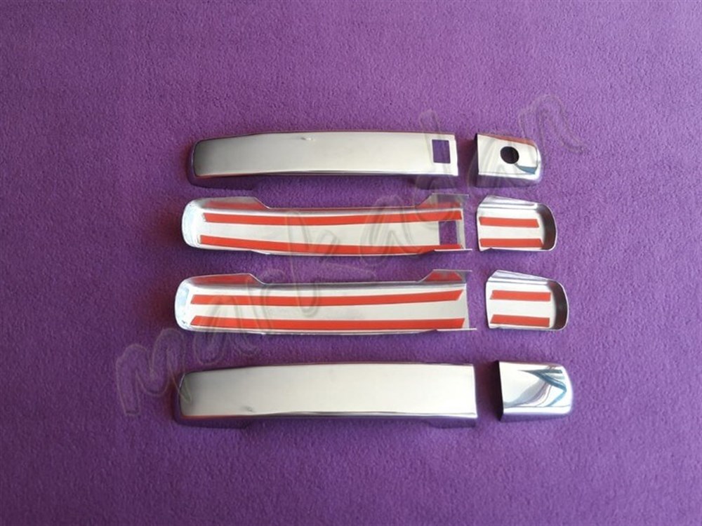 WOC Chrome Nissan Qashqai Sensörlü Kapı Kolu 2007-2014 4 Kapı Paslanmaz Çelik