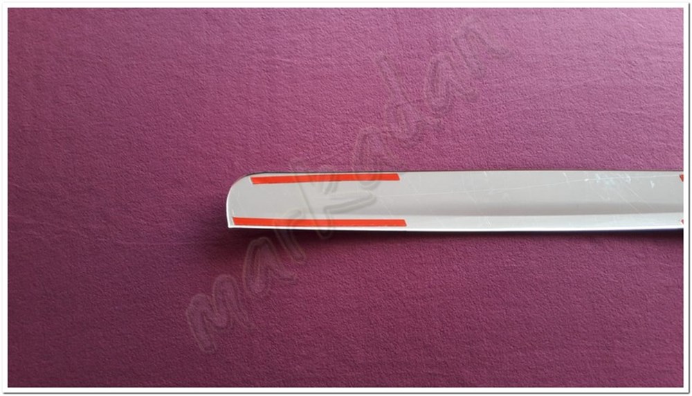 WOC Chrome Nissan Qashqai Sensörsüz Krom Bagaj Çıtası 2007-2014 Paslanmaz Çelik