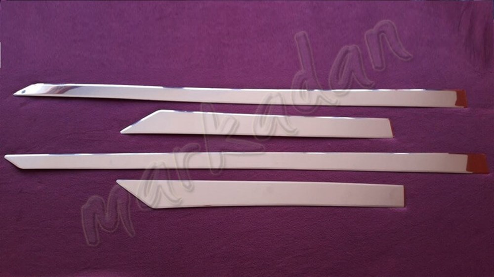 WOC Chrome Nissan Qashqai Yan Kapı Çıtası 2014 Sonrası 4 Parça Paslanmaz Çelik