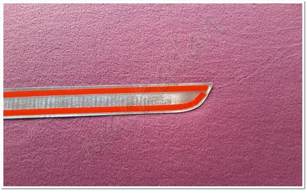 WOC Chrome Nissan X-Trail Krom Bagaj Alt Çıta 2007-2013 Paslanmaz Çelik