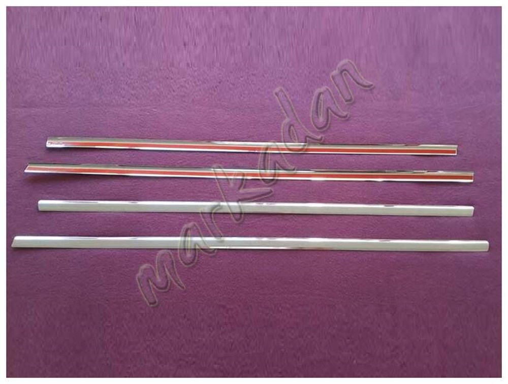 WOC Chrome Opel Astra G HB Krom Cam Çıtası 1998-2009 4 Parça Paslanmaz Çelik