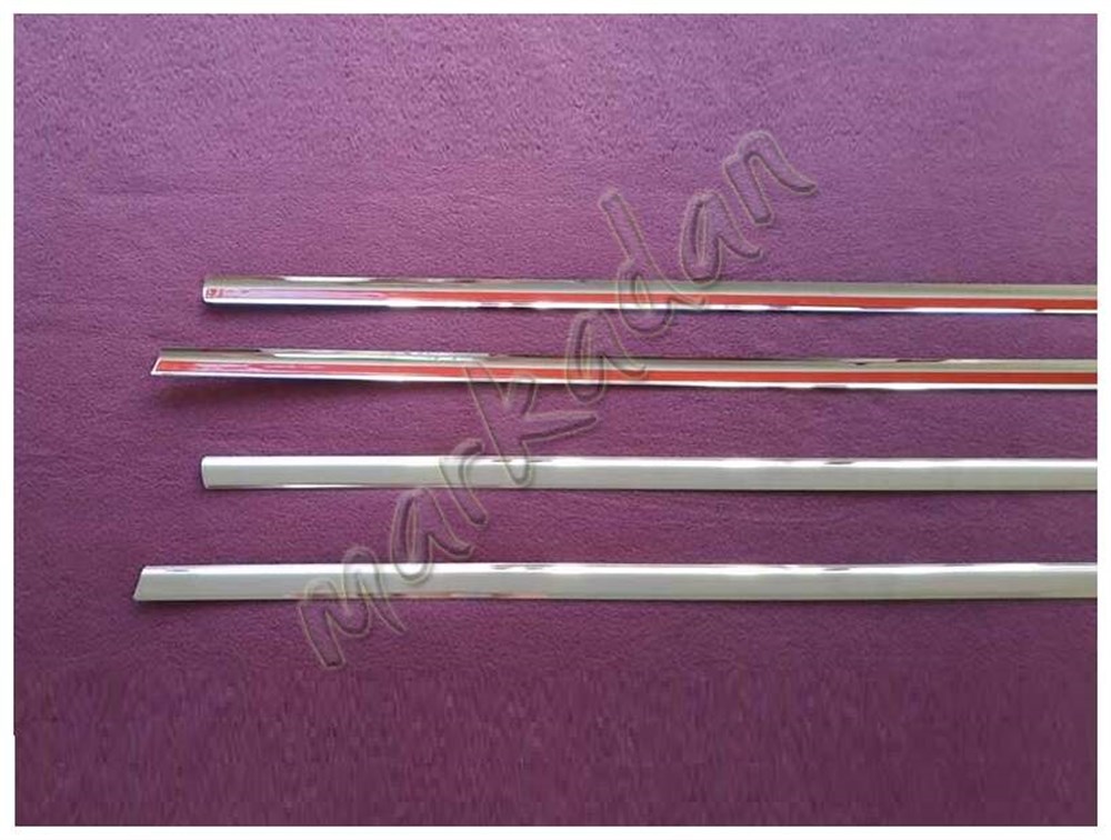 WOC Chrome Opel Astra G Sedan Krom Cam Çıtası 1998-2009 4 Parça Paslanmaz Çelik