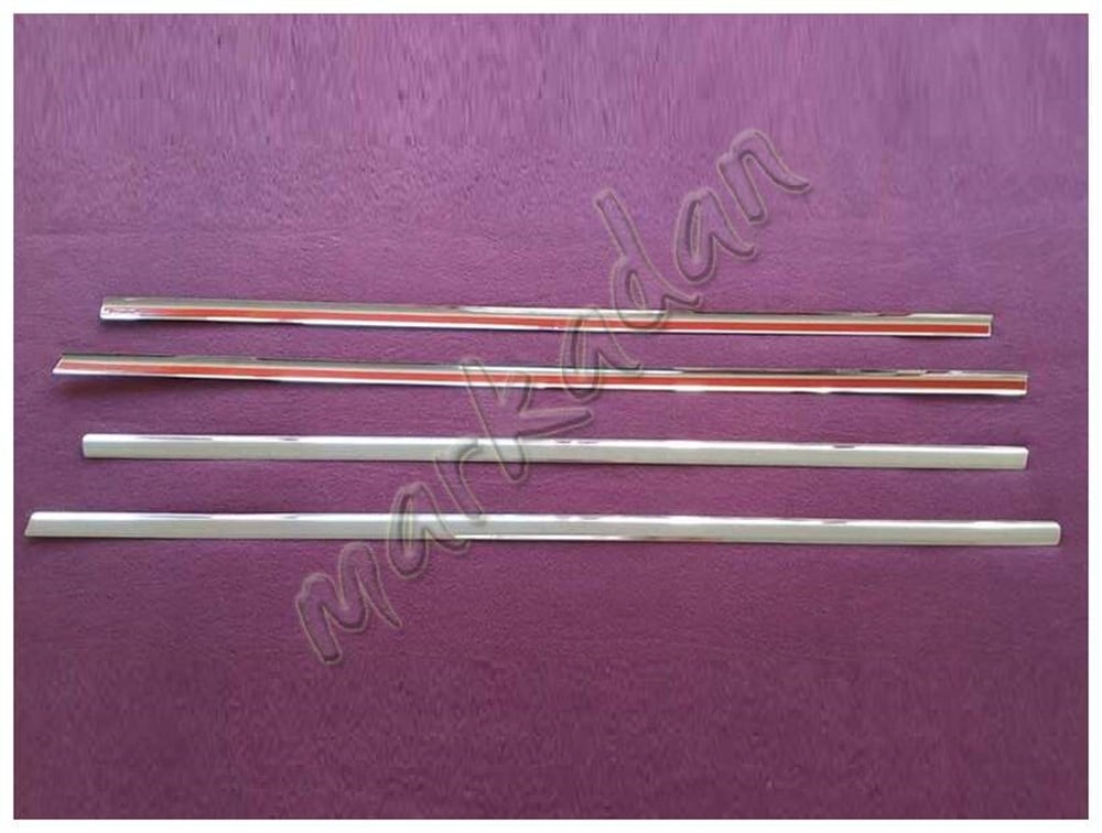 WOC Chrome Opel Astra G Sedan Krom Cam Çıtası 1998-2009 4 Parça Paslanmaz Çelik