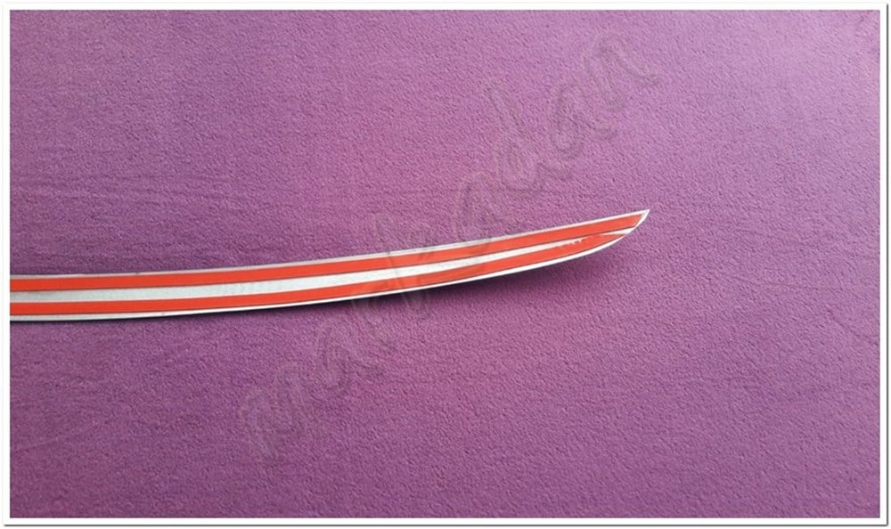 WOC Chrome Opel Corsa D Krom Bagaj Alt Çıta 2006-2015 Paslanmaz Çelik