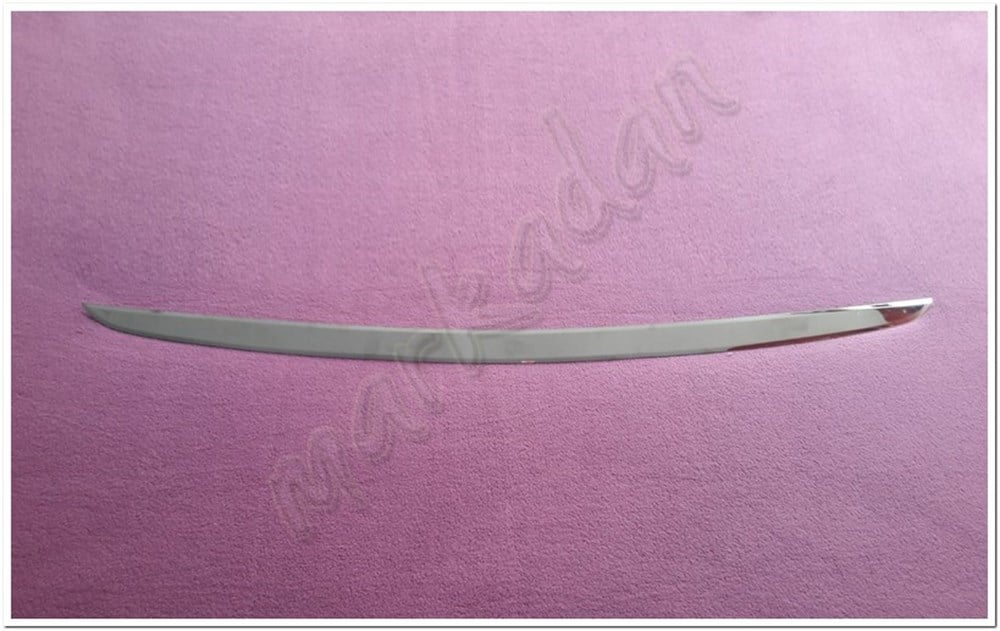 WOC Chrome Opel Corsa D Krom Bagaj Alt Çıta 2006-2015 Paslanmaz Çelik