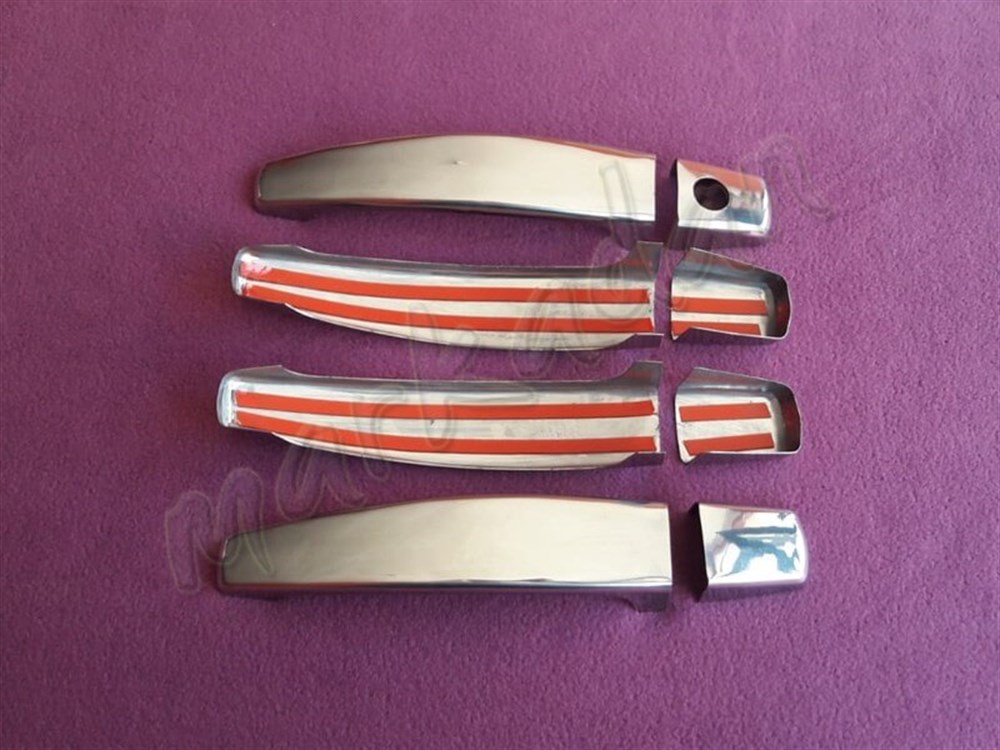 WOC Chrome Opel Vectra C Kapı Kolu 2002-2009 4 Kapı Paslanmaz Çelik