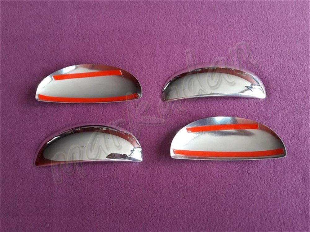 WOC Chrome Peugeot 107 Kapı Kolu 2007 Sonrası 4 Kapı Paslanmaz Çelik