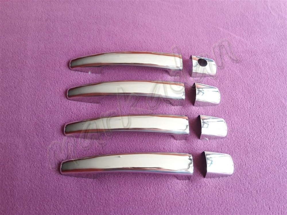 WOC Chrome Peugeot 308 Kapı Kolu 2007-2013 4 Kapı Paslanmaz Çelik