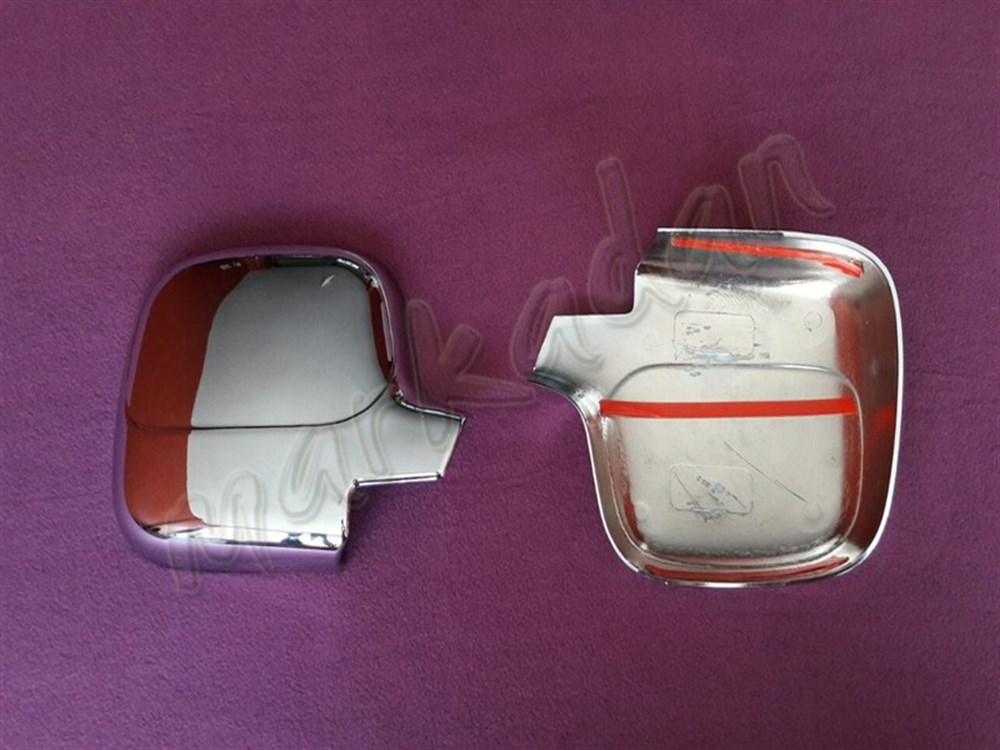 WOC Chrome Peugeot Partner Ayna Kapağı 1996-2008 2 Parça Abs Krom